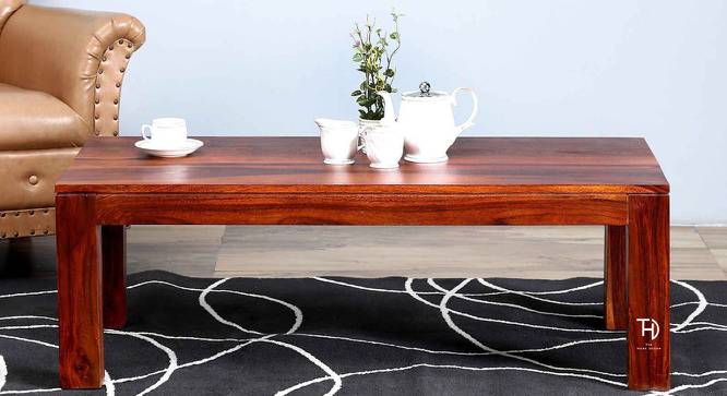 Ijaya Coffee Table (HONEY, Melamine Finish) by Urban Ladder - Cross View Design 1 - 364862