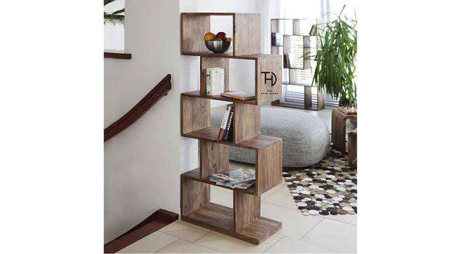 Navya Bookshelf (Natural, Melamine Finish) by Urban Ladder - Cross View Design 1 - 364917