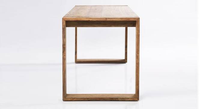 Nuraavi Study Table (Natural, Melamine Finish) by Urban Ladder - Front View Design 1 - 364929
