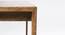 Nuraavi Study Table (Natural, Melamine Finish) by Urban Ladder - Rear View Design 1 - 364934