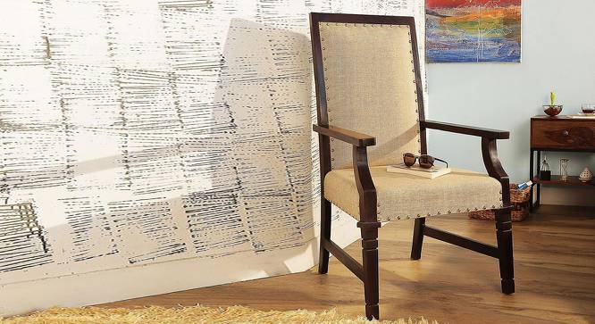 Zivah Study Chair (Walnut) by Urban Ladder - Cross View Design 1 - 364963