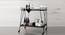 Zoey Bar Cabinet (Melamine Finish, Walnut & Black) by Urban Ladder - Front View Design 1 - 364965