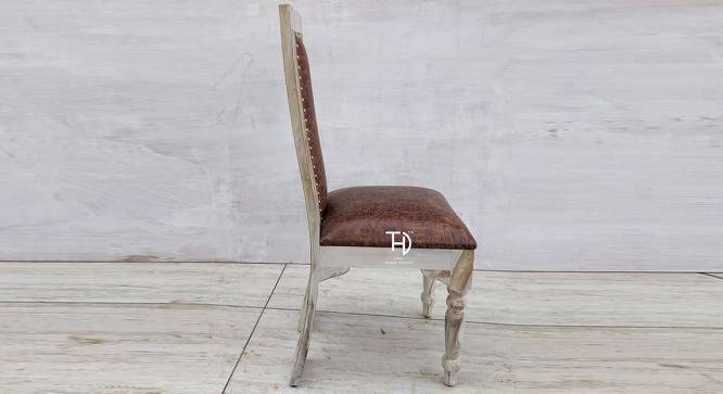 Zuri Dining Chair (White, Melamine Finish) by Urban Ladder - Front View Design 1 - 364967