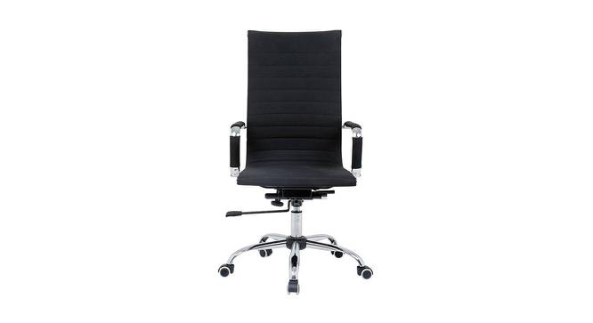 Atleigh Study Chair (Black) by Urban Ladder - Front View Design 1 - 365132