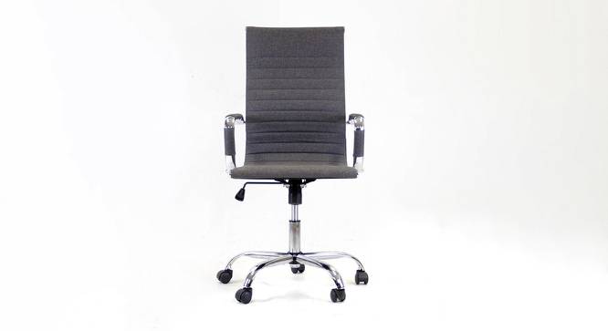 Ainsly Study Chair (Light Grey) by Urban Ladder - Front View Design 1 - 365134