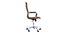 Ainsleigh Study Chair (Brown) by Urban Ladder - Rear View Design 1 - 365148