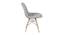 Ava Lounge Chair (Light Grey, Leatherette Finish) by Urban Ladder - Design 1 Side View - 365168