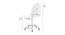 Allston Study Chair (Tan) by Urban Ladder - Design 1 Dimension - 365184