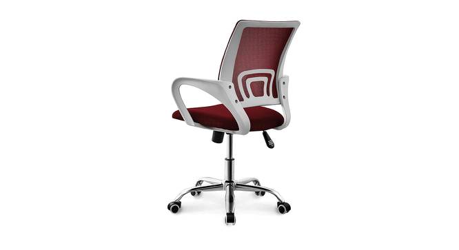 Cayle Study Chair (Red) by Urban Ladder - Cross View Design 1 - 365226