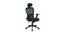 Bourne Study Chair (Black) by Urban Ladder - Cross View Design 1 - 365228