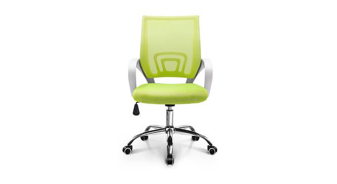 Bromley Study Chair (Parrot Green) by Urban Ladder - Front View Design 1 - 365242
