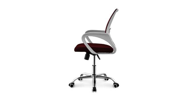 Cayle Study Chair (Red) by Urban Ladder - Front View Design 1 - 365244
