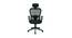 Bourne Study Chair (Black) by Urban Ladder - Front View Design 1 - 365246