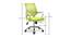 Bromley Study Chair (Parrot Green) by Urban Ladder - Design 1 Dimension - 365292