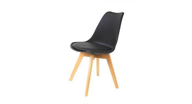 Conleth Lounge Chair (Black, Plastic Finish) by Urban Ladder - Cross View Design 1 - 365332