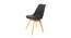 Conleth Lounge Chair (Black, Plastic Finish) by Urban Ladder - Cross View Design 1 - 365332