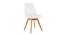 Connery Lounge Chair (White, Plastic Finish) by Urban Ladder - Cross View Design 1 - 365333