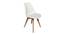 Connery Lounge Chair (White, Plastic Finish) by Urban Ladder - Rear View Design 1 - 365369