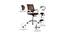 Chamberlin Study Chair (Brown) by Urban Ladder - Design 1 Side View - 365373