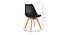Conleth Lounge Chair (Black, Plastic Finish) by Urban Ladder - Design 1 Dimension - 365405