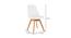 Connery Lounge Chair (White, Plastic Finish) by Urban Ladder - Design 1 Dimension - 365406