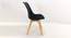 Crosby Lounge Chair (Black, Plastic Finish) by Urban Ladder - Front View Design 1 - 365459