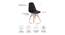 Cuthbert Lounge Chair (Black, Leatherette Finish) by Urban Ladder - Rear View Design 1 - 365483