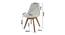 Cruzito Lounge Chair (Black & White, Plastic Finish) by Urban Ladder - Design 1 Dimension - 365515