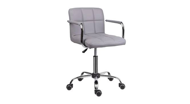 Donette Study Chair (Light Grey) by Urban Ladder - Cross View Design 1 - 365544