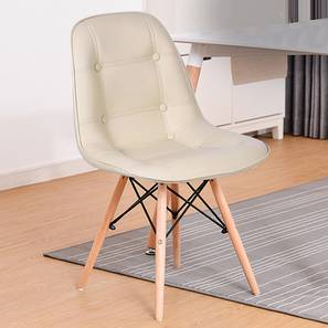 White sales leather chair