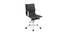 Jadine Study Chair (Black) by Urban Ladder - Cross View Design 1 - 365657