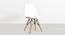 Kesha Lounge Chair (White, Plastic Finish) by Urban Ladder - Cross View Design 1 - 365667