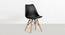 Kiefer Lounge Chair (Black, Plastic Finish) by Urban Ladder - Cross View Design 1 - 365668