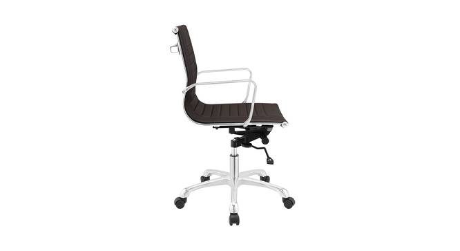 Jeannelle Study Chair (Brown) by Urban Ladder - Front View Design 1 - 365678