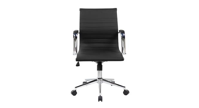Keddrick Study Chair (Black) by Urban Ladder - Front View Design 1 - 365681