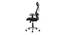 Haeley Study Chair (Black) by Urban Ladder - Front View Design 1 - 365686