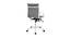 Hollace Study Chair (Dark Grey) by Urban Ladder - Rear View Design 1 - 365695