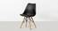 Kiefer Lounge Chair (Black, Plastic Finish) by Urban Ladder - Rear View Design 1 - 365705
