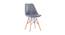 Kingston Lounge Chair (Grey, Plastic Finish) by Urban Ladder - Rear View Design 1 - 365706