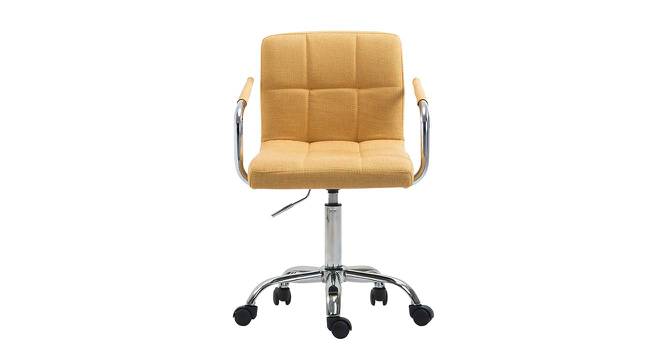 Kym Study Chair (Yellow) by Urban Ladder - Front View Design 1 - 365783