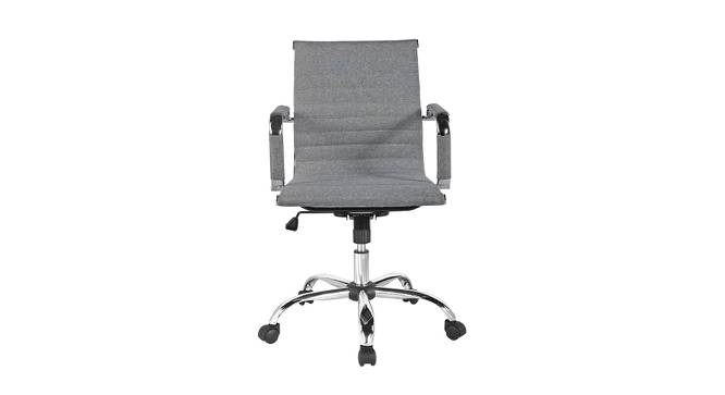Laddie Study Chair (Light Grey) by Urban Ladder - Front View Design 1 - 365788
