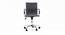 Leianne Study Chair (Dark Grey) by Urban Ladder - Front View Design 1 - 365789