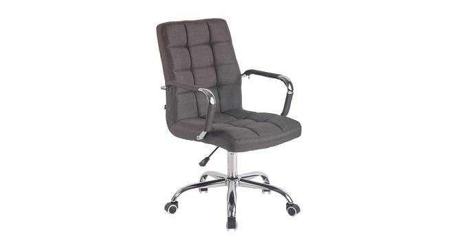 Sheray Study Chair (Dark Grey) by Urban Ladder - Cross View Design 1 - 365874