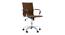 Osbert Study Chair (Brown) by Urban Ladder - Cross View Design 1 - 365884