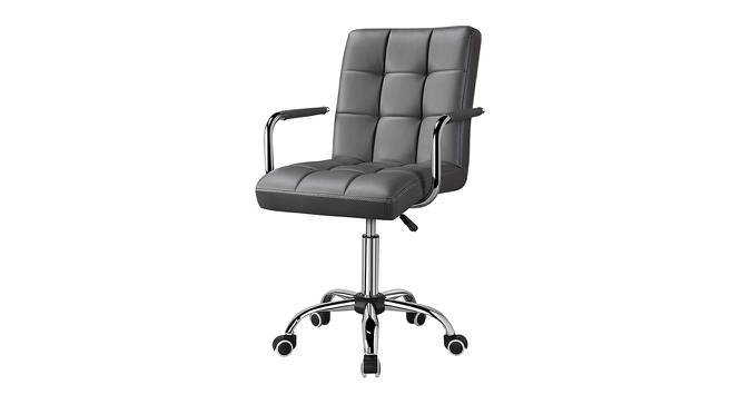 Ronee Study Chair (Dark Grey) by Urban Ladder - Cross View Design 1 - 365885