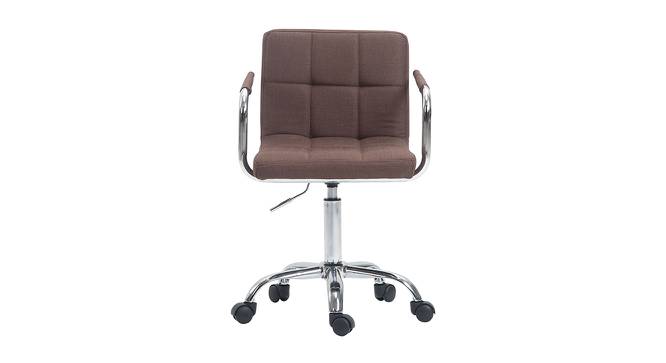 Sherae Study Chair (Brown) by Urban Ladder - Front View Design 1 - 365892