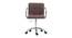 Sherae Study Chair (Brown) by Urban Ladder - Front View Design 1 - 365892