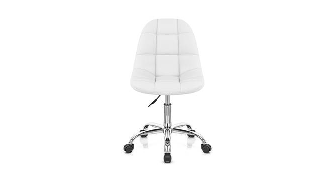 Shanika Study Chair (White) by Urban Ladder - Front View Design 1 - 365899