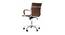 Osbert Study Chair (Brown) by Urban Ladder - Design 1 Side View - 365935