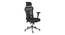Shirly Study Chair (Black) by Urban Ladder - Cross View Design 1 - 365987